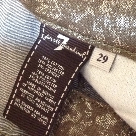 🦋 7FAM Skinny jeans size 29 - Picture 6 of 6